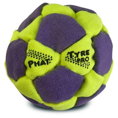 Heavy 32-panel footbag for freestyle footbag tricks and beginner practice