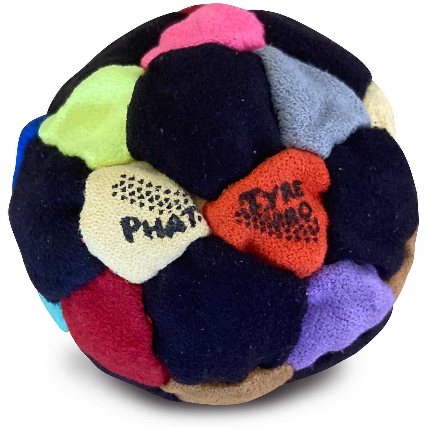 Professional 32-panel hacky sack built for freestyle performance and precision