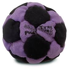 Premium Phat Tyre Pro footbag with soft synthetic suede and 32-panel construction